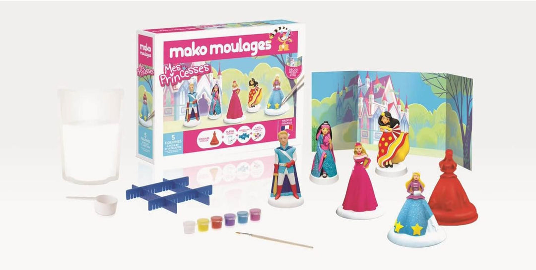 mako moulages 39066 Box Meine Prinzessinnen-39066, Prinzessinnen-Set