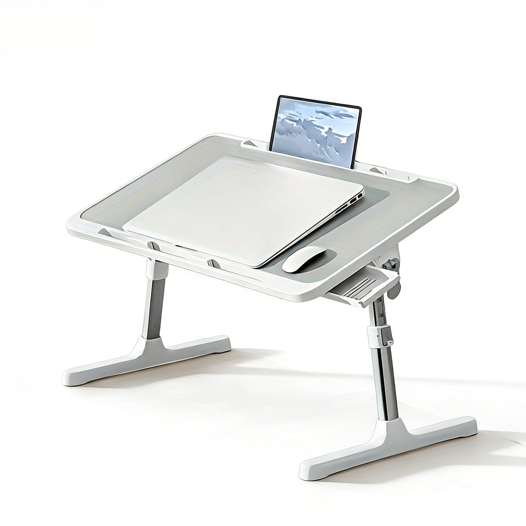 Betttisch höhenverstellbar, Laptoptisch, 4st000000änder, PAD Ständet, Laptop Betttisch Klappbar, für