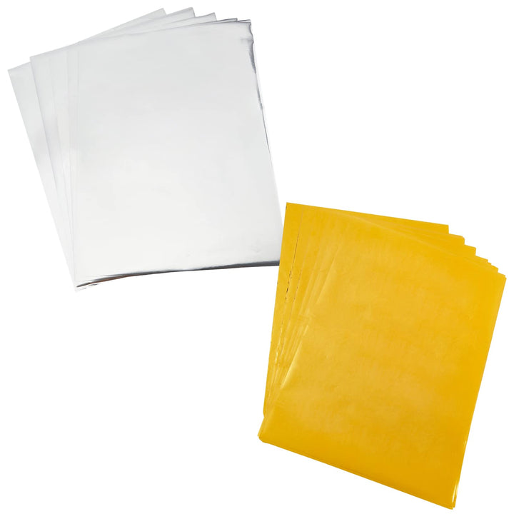 SUPERFINDINGS 100 Blatt 2 Farben Toner folienprägepapier 11.42x8.15,8 cm Wärmeübertragungsfolie Papi