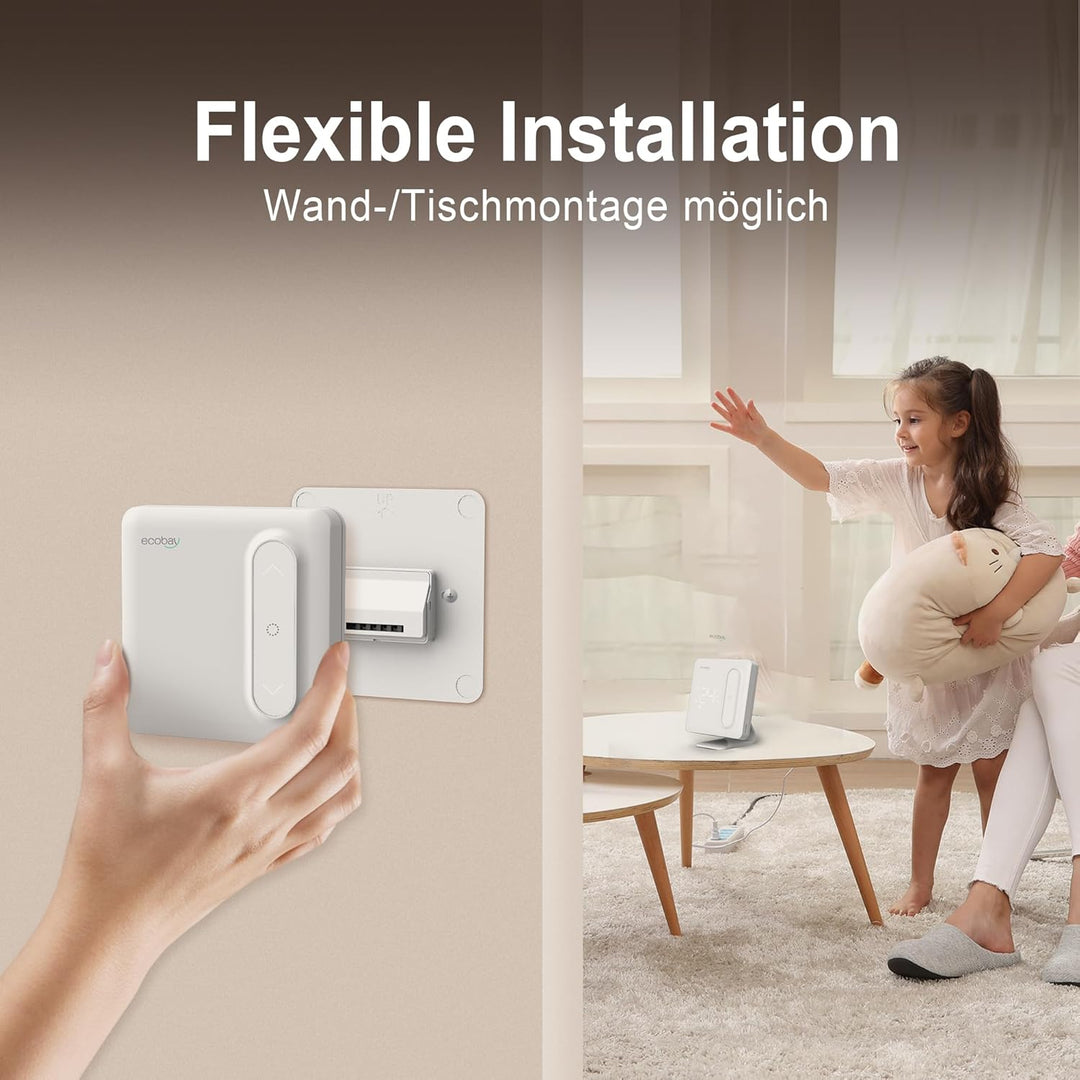 ECOBAY Wireless Temperatursensor, Master Control für Smartes Heizkörperthermostate mit Tuya Smart Zi