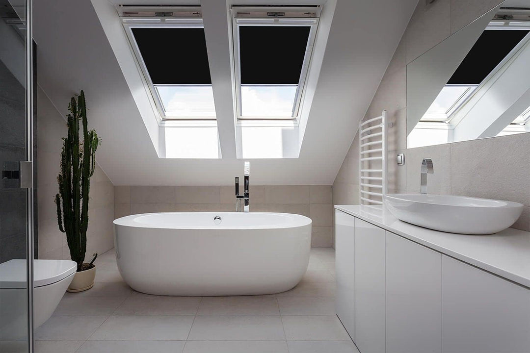 Classic Roof Blinds für VELUX Dachfenster Verdunkelungsrollo Fenstercode MK06 Schwarz