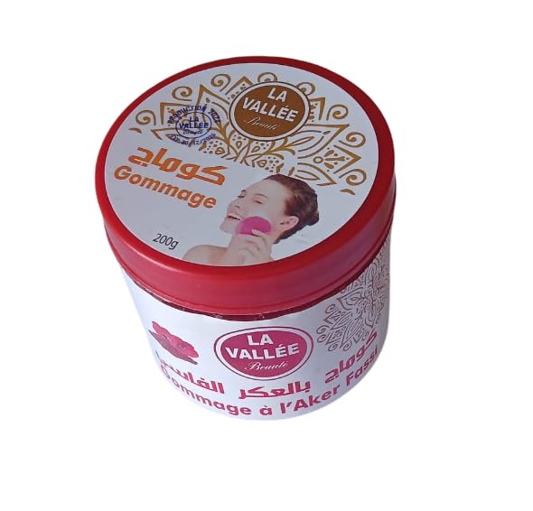 Aker Fassi Gel-Peeling, reinigend und aufhellend, feuchtigkeitsspendend, für Gesicht und Körper, 3 S