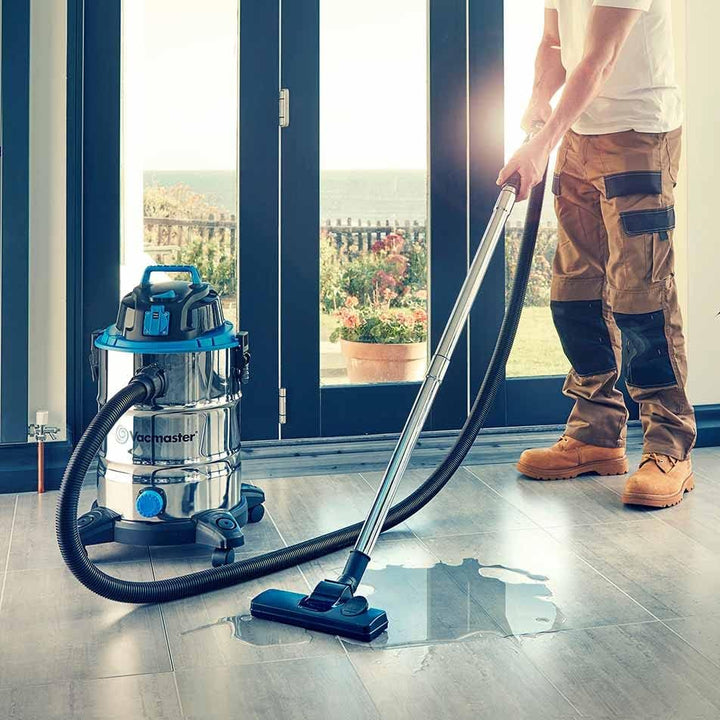 Vacmaster VQ1530SFDC 1500W 30L Nass Trockensauger Bodenstaubsauger Starke Saugleistung Staubsauger E