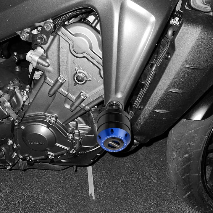Sturzprotektoren für Tracer 900 GT 2018-2021 Rahmenschoner Sturzpads CNC Crash-Pads tracer 900 gt Zu