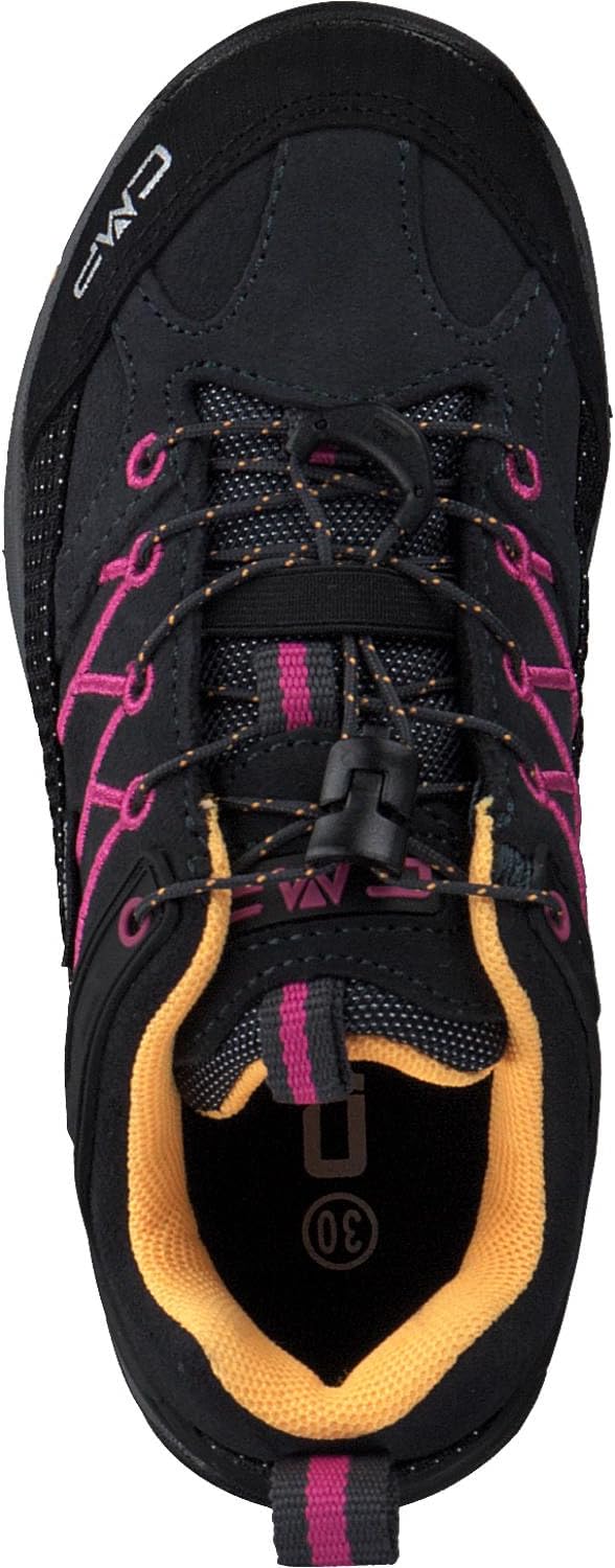 CMP Jungen Kids Rigel Low Shoes Wp Trekking-Schuhe, 28 EU Anthrazit Pink Antracite Bouganville