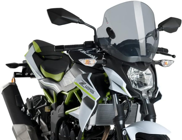 Windschild Universal Puig Trend Windschutzscheibe rauchgrau