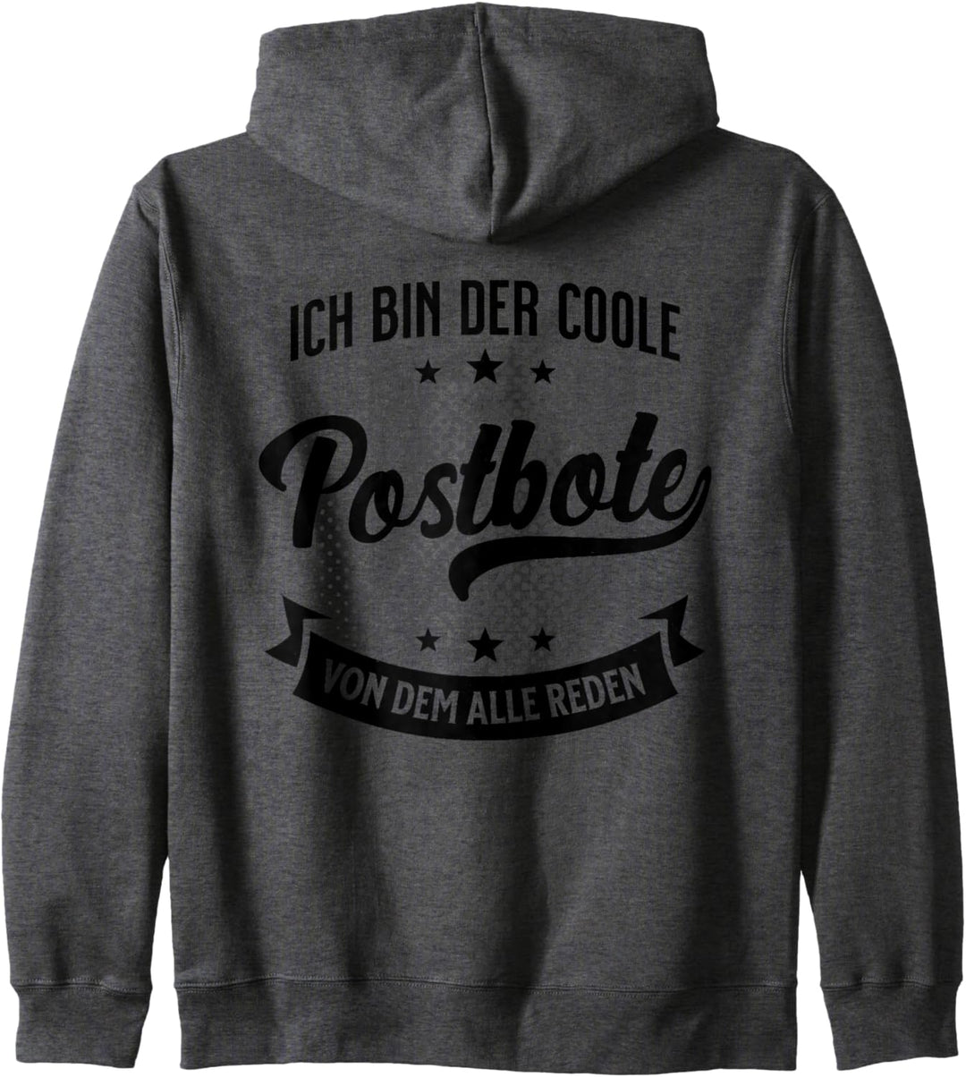 Briefträger Briefzusteller Postzusteller Zusteller Kapuzenjacke