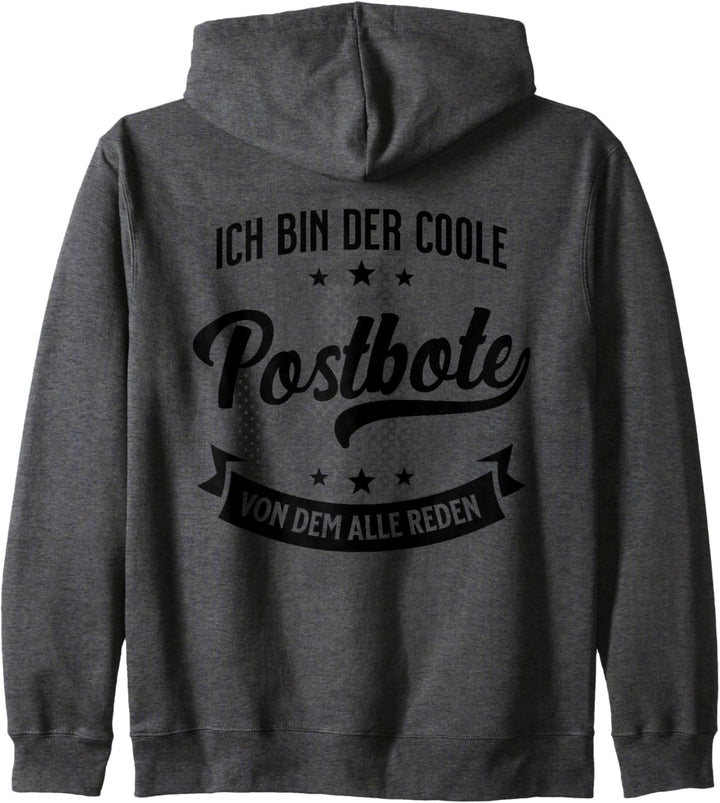 Briefträger Briefzusteller Postzusteller Zusteller Kapuzenjacke