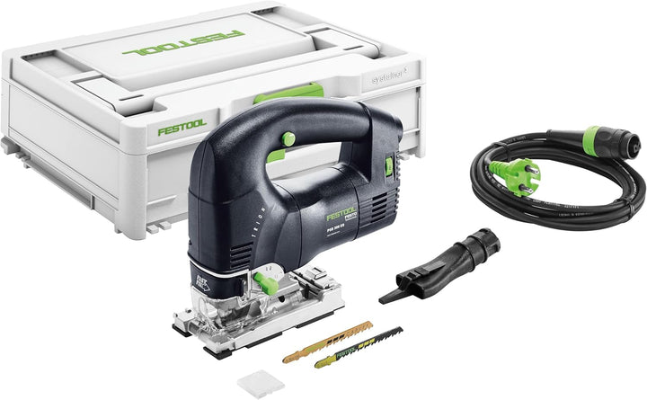 Festool Pendelstichsäge PSB 300 EQ-Plus TRION (mit Stichsägeblatt-Set, Splitterschutz), im Systainer