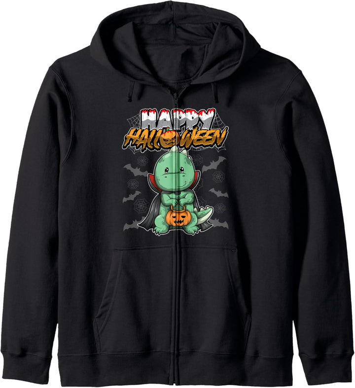 Happy Halloween - Verkleideter Drache - Halloween Kostüm Kapuzenjacke