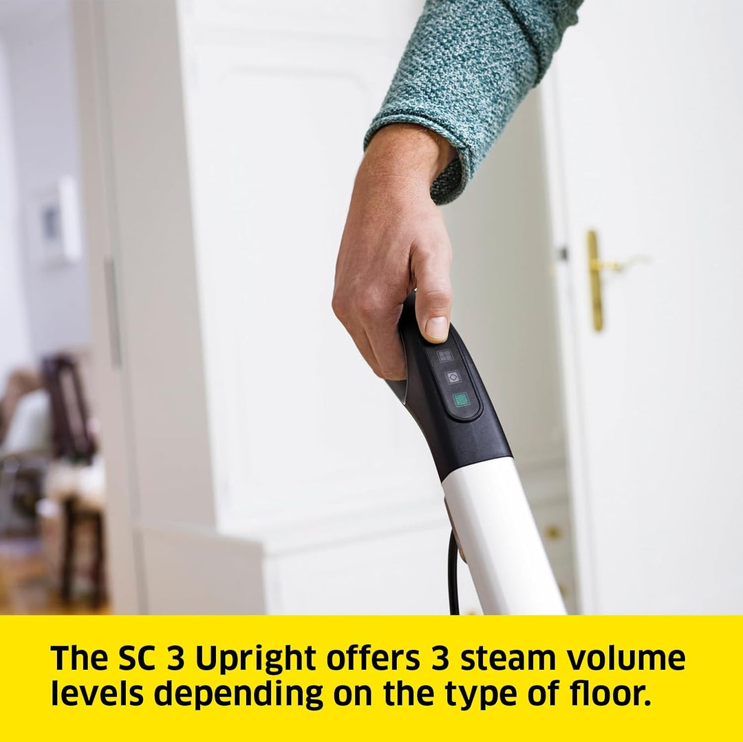 Kärcher Dampfreiniger SC 3 Upright EasyFix, Aufheizzeit: 0,5 min., Flächenleistung: ca. 60 m², Tank: