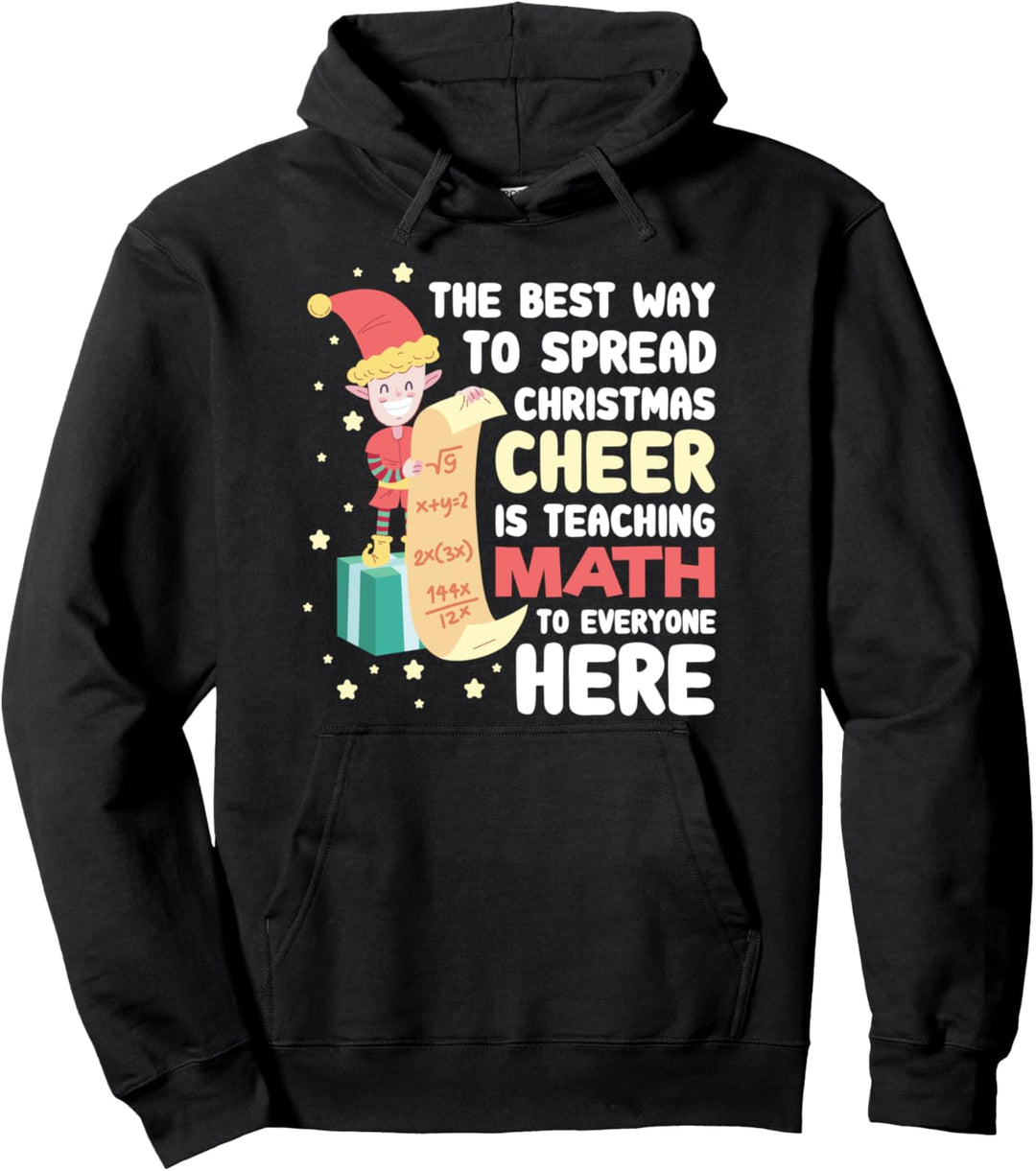 Mathematik Lehrer Weihnachten - Lustiger Spruch Pullover Hoodie