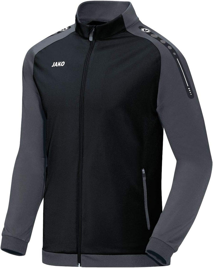 JAKO Herren Champ Trainingsanzug Polyester L schwarz/anthrazit, L schwarz/anthrazit