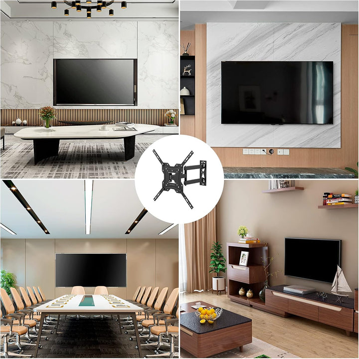 GRIFEMA TV Wandhalterung für 26-55 Zoll Bildschirme, Schwenkbare Neigbare und Ausziehbar TV Mount fü