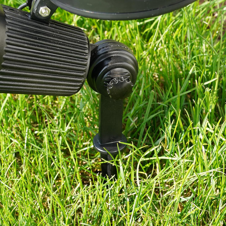 Esotec LED Solarspot Spotlight, Aluminium, Solarstrahler, Spotstrahler, Spotlicht, Bodenstrahler, So