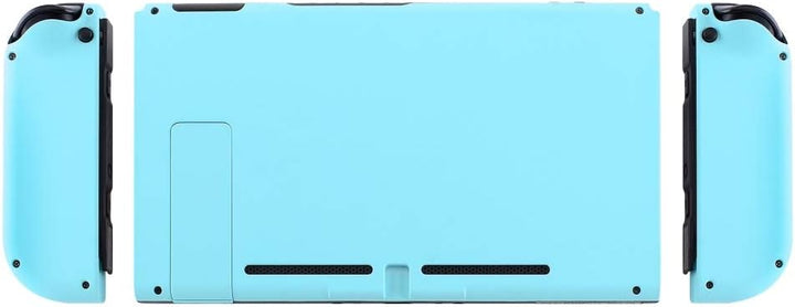 eXtremeRate Hülle Case für Nintendo Switch Joycon/Konsole, Rückgehäuse&Kickstand für Switch Console,