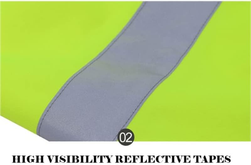 Regenhose, Reflektor wasserdichte Arbeitskleidung Hose Atmungsaktiv Outdoor Regenhose für Herren Dam