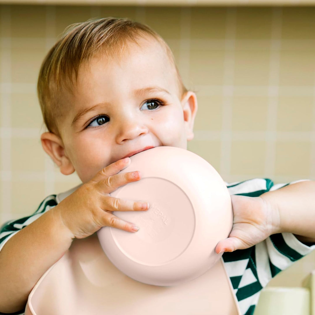 Mepal 108041012400 Mio Kindergeschirrset, mit Kinderteller, Schälchen, Becher und Besteck-Set, Ideal