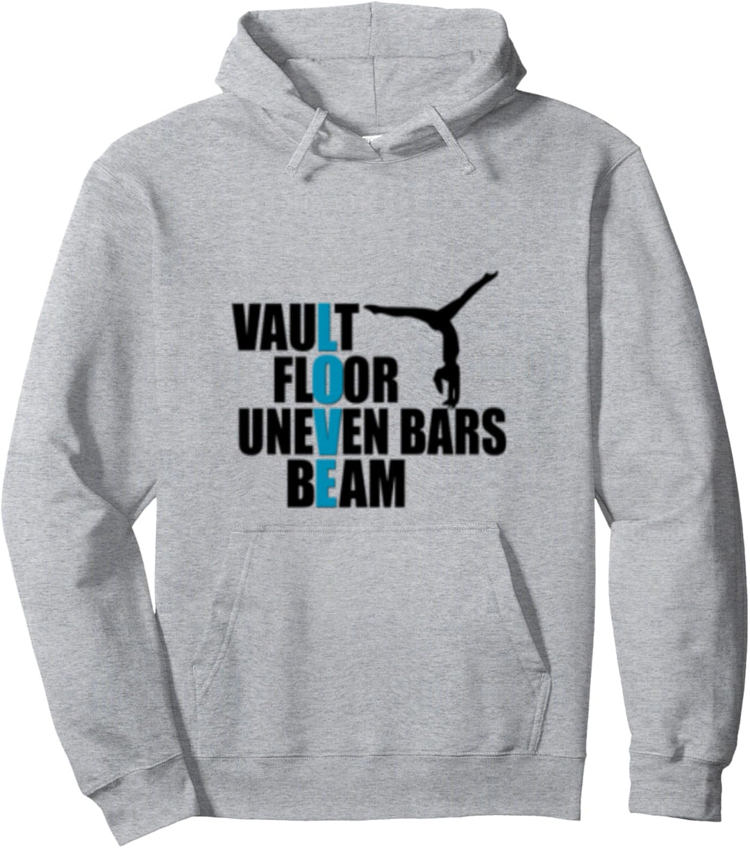 Love Gymnastics Pullover Hoodie