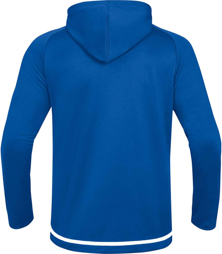 JAKO Herren Kapuzenjacke Striker 2.0, weiss/marine, XXL, 6819 M royal/Weiss, M royal/Weiss