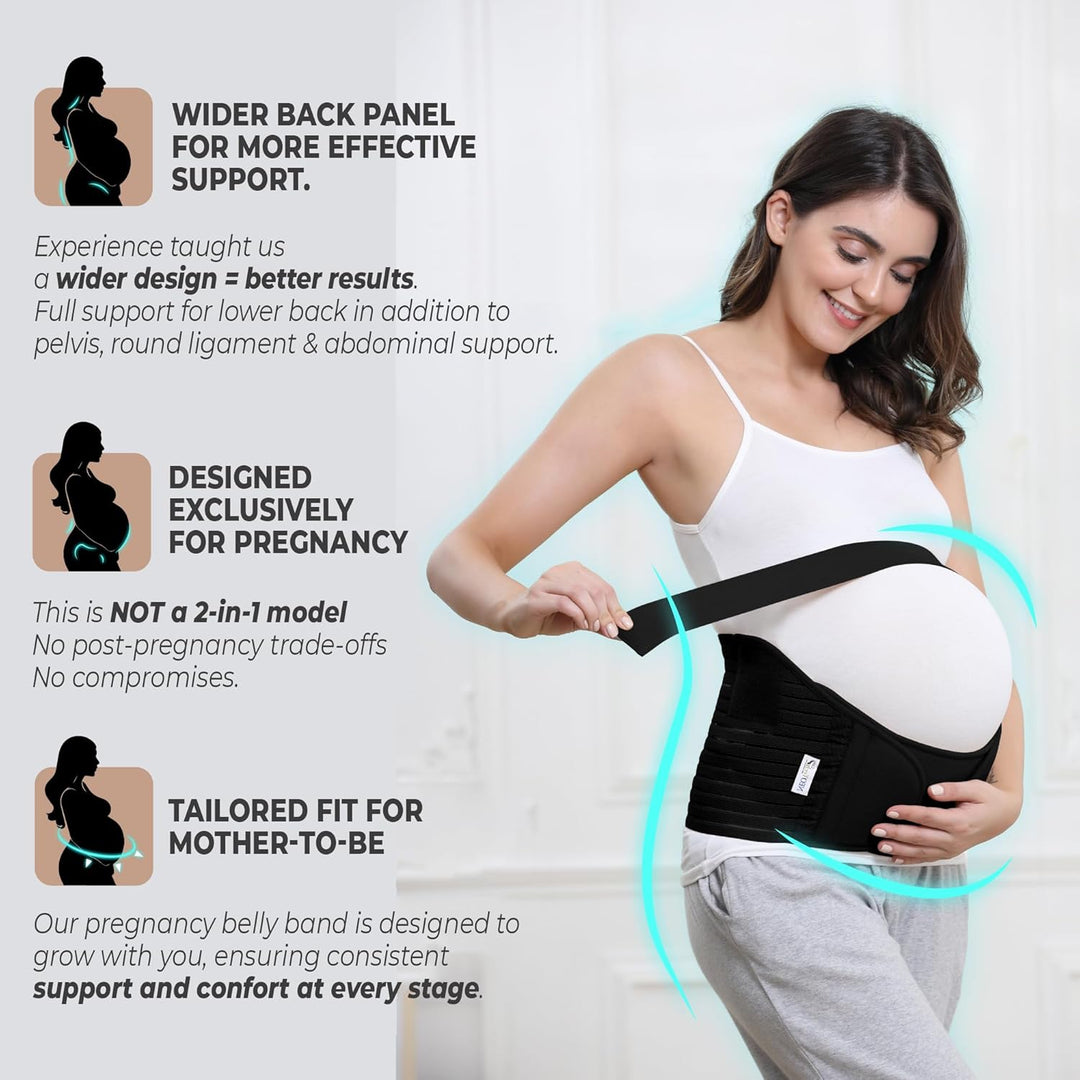 NEOtech Care - Bauchgurt für die Schwangerschaft - stützt Taille, Rücken &amp; Bauch - Schwangerschaftsg