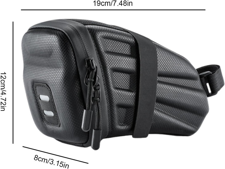 Satteltasche unter dem Sattel Kompakte tragbare Tasche mit grosser Öffnung