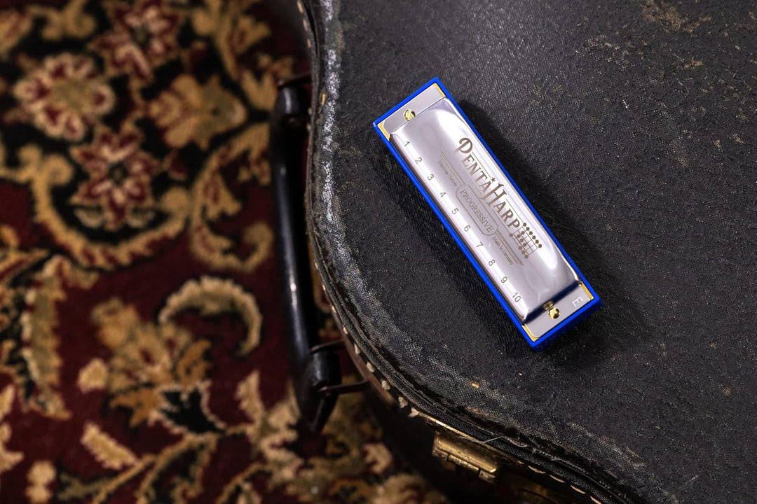 HOHNER Mundharmonika, Penta Harp, A-Moll, Lange: 10,2 cm Klassisch, Klassisch