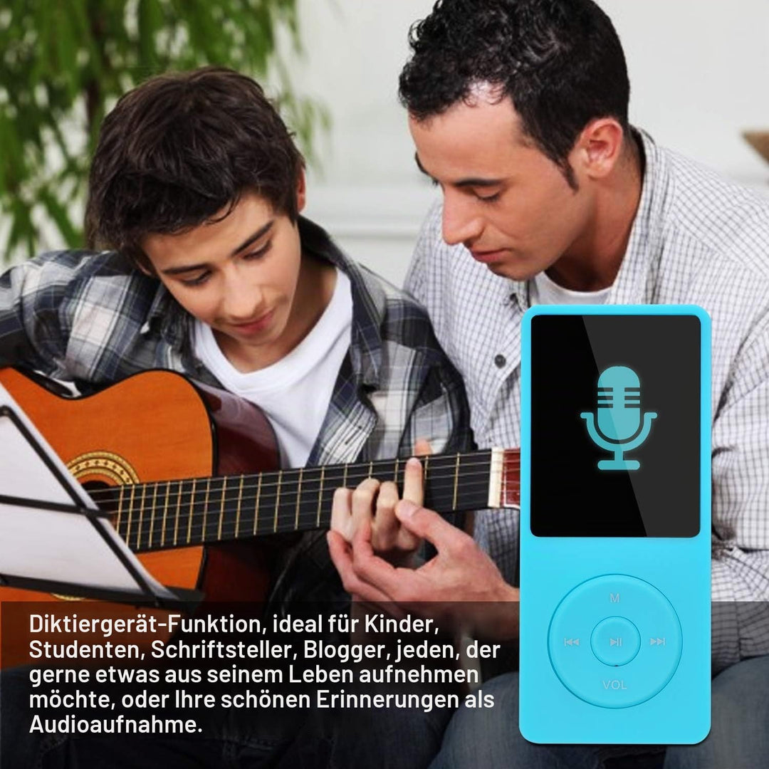 8GB Tragbare MP3 Musik Player, Support bis zu 64GB SD Speicherkarte, Lossless Sound HiFi MP3 Player,