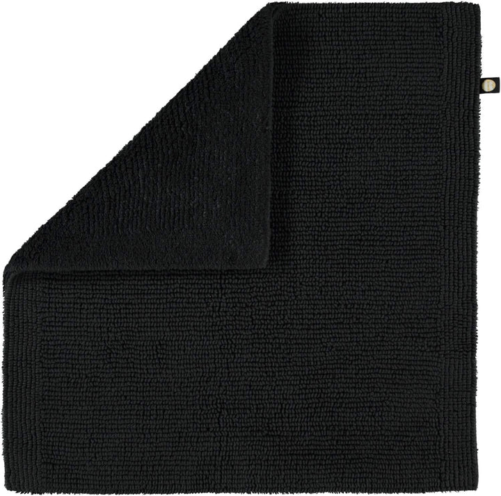 Rhomtuft Badteppiche Pur schwarz - 15 60x60 cm, 60x60 cm
