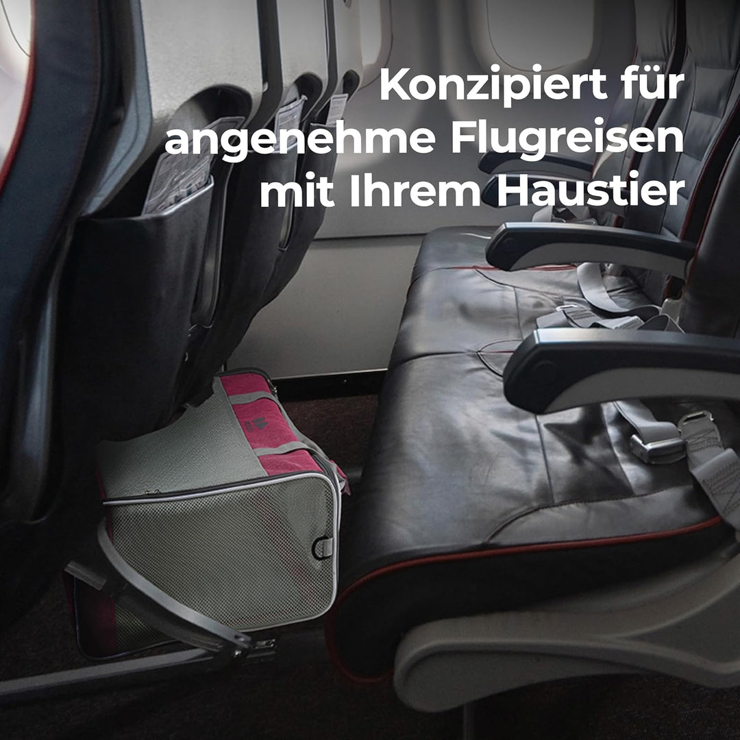 EQUICANI Travel1-Reisetasche für Hunde (grau)