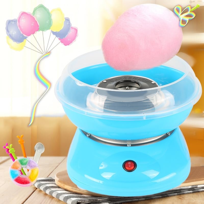 Mini Zuckerwattemaschine für Kinder, Geburtstagsgeschenk, Urlaubsgeschenk, Geschenk für Jungen und M