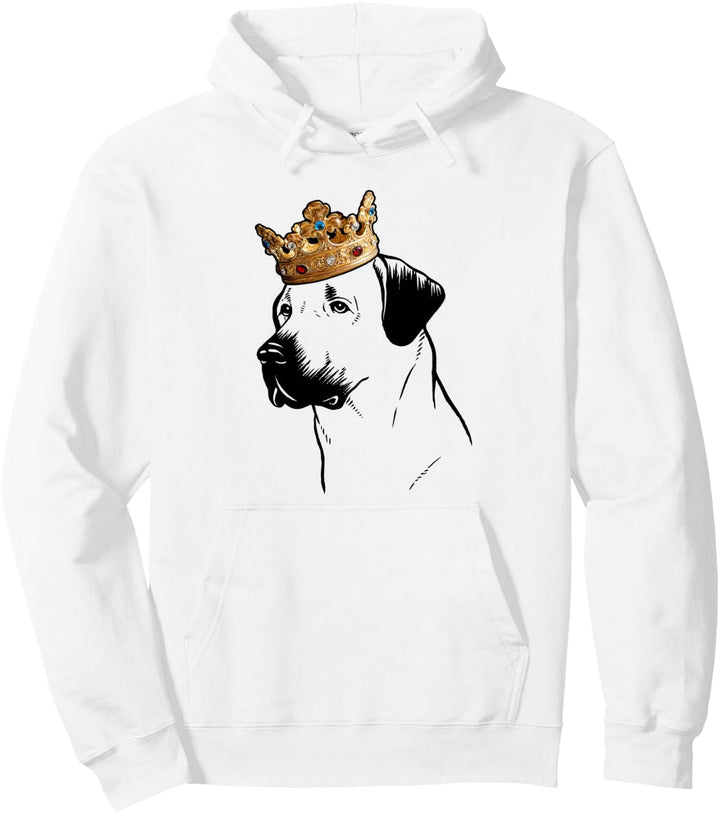 Anatolischer Schäferhund, der Krone trägt Pullover Hoodie
