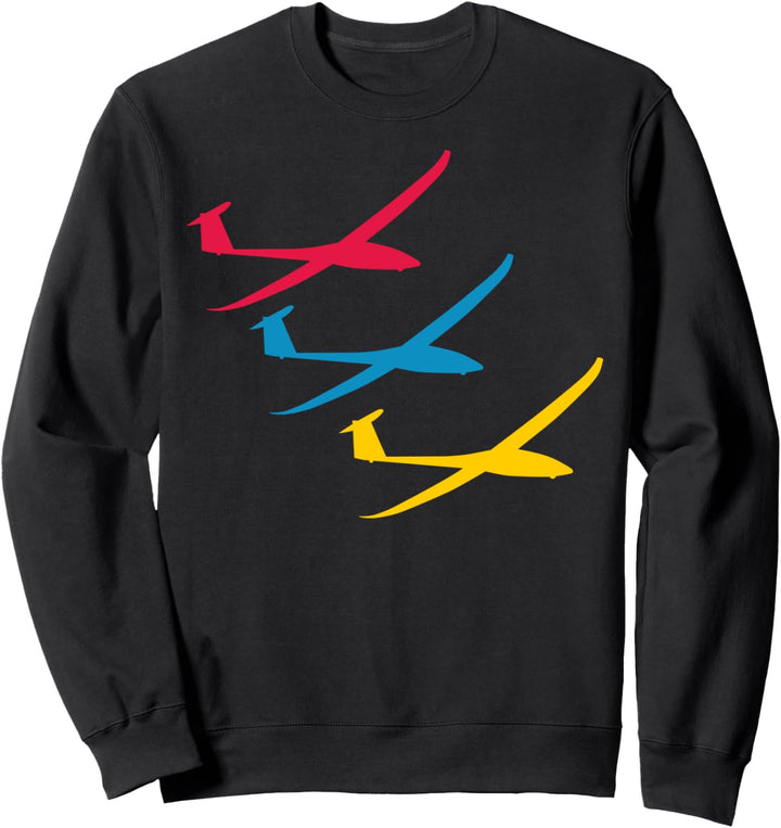 Segelflugzeug Segelfliegen Segelflieger Fliegen Vintage Fun Sweatshirt
