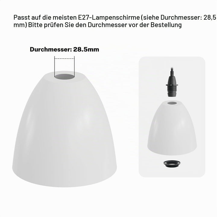 FIRMERST Wasserdichte Lampenfassung E14 mit Kabel Outdoor 10m IP44 10 M Schwarz, 10 M Schwarz