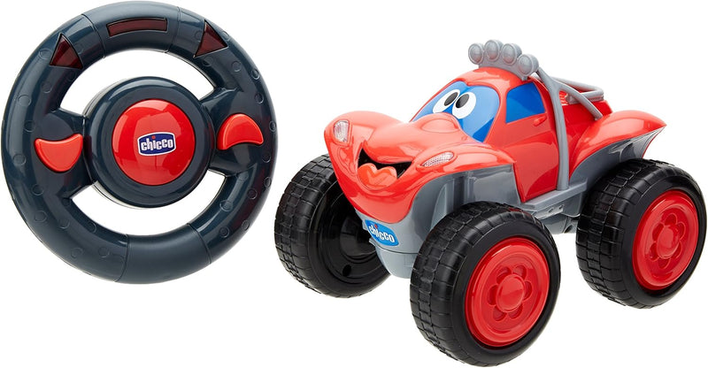 Chicco Billy Bigwheels Ferngesteuertes Auto für Kinder, RC Auto mit Intuitiver Funkfernsteuerung Len