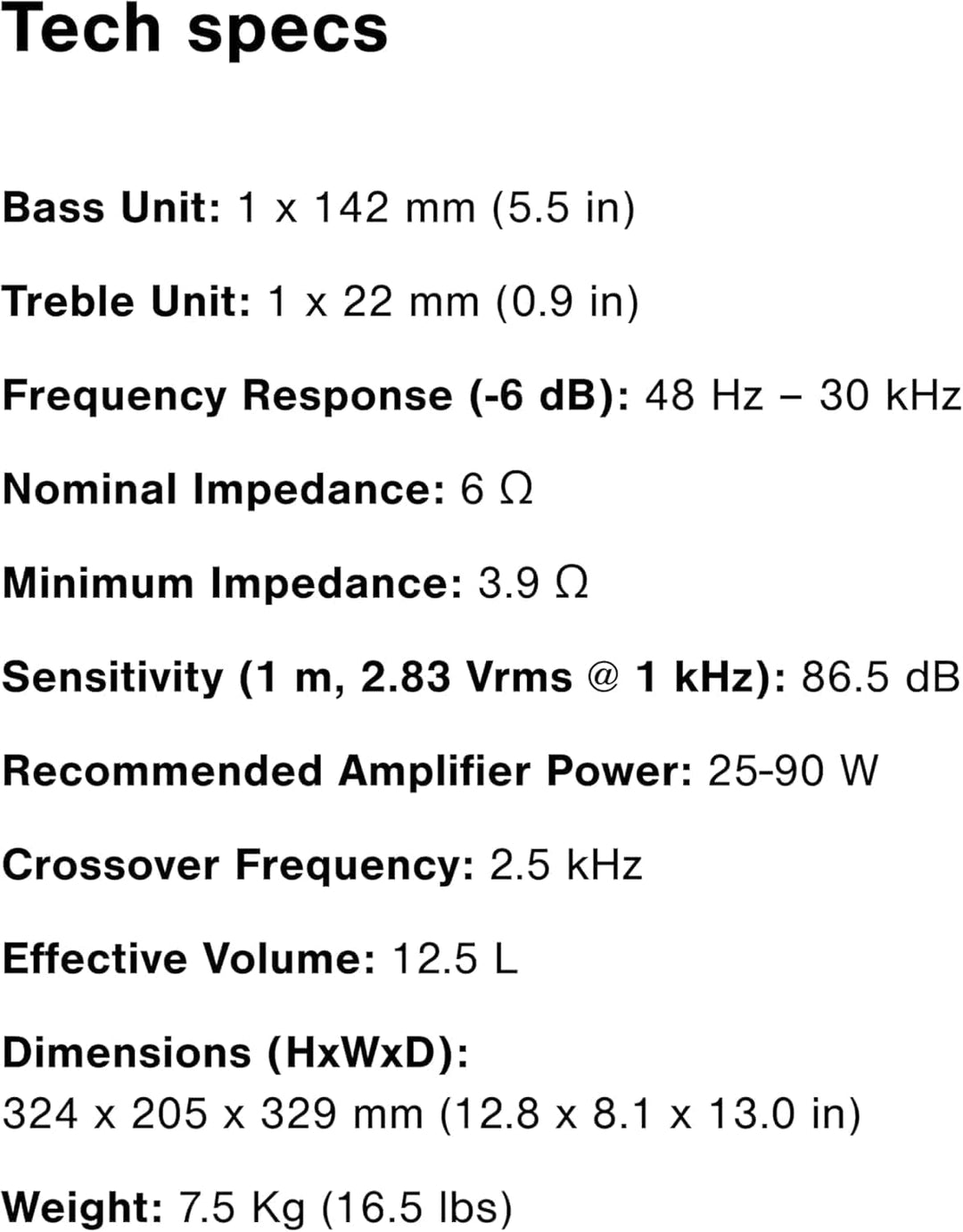 Q Acoustics 3030c (Eiche)