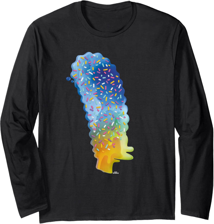 The Simpsons Marge Simpson Sprinkles Head Langarmshirt