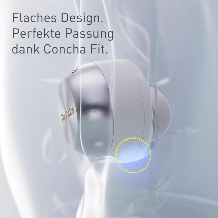 Technics EAH-AZ100E-A Kabellose Kopfhörer mit Geräuschunterdrückung, Bequeme In-Ear-Kopfhörer, Multi