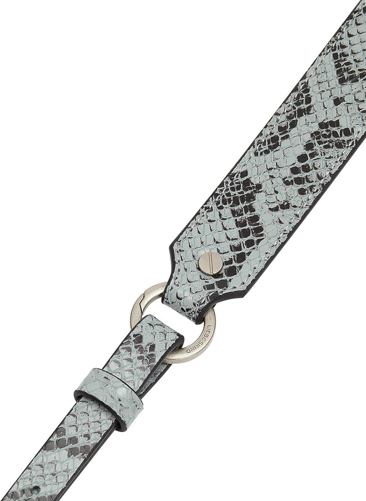Liebeskind Berlin Fancy Strap, salt blue , onesize (HxBxT 111.0 cm x 3.1 cm x 0.0cm)