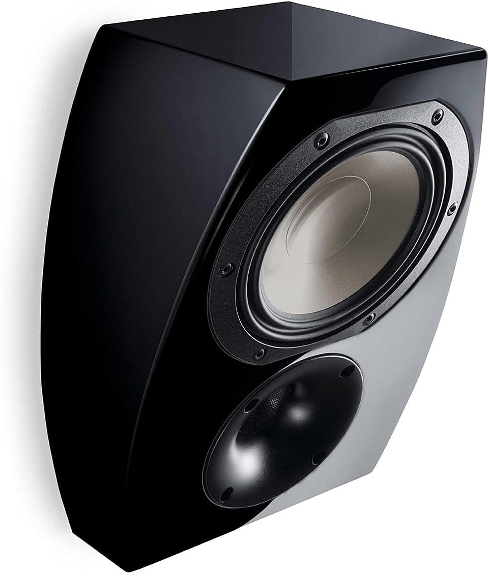 CANTON AR 800, Schwarz Hochglanz - 2-Wege Dolby Atmos Lautsprecher, Paarpreis