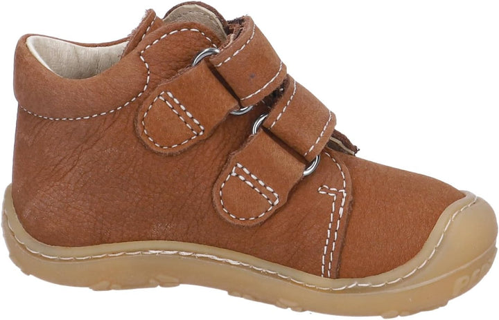 RICOSTA Mädchen und Jungen Stiefel Chrisy, Kinder Lauflernschuhe, Weite: MITTEL, lose Einlage, terra