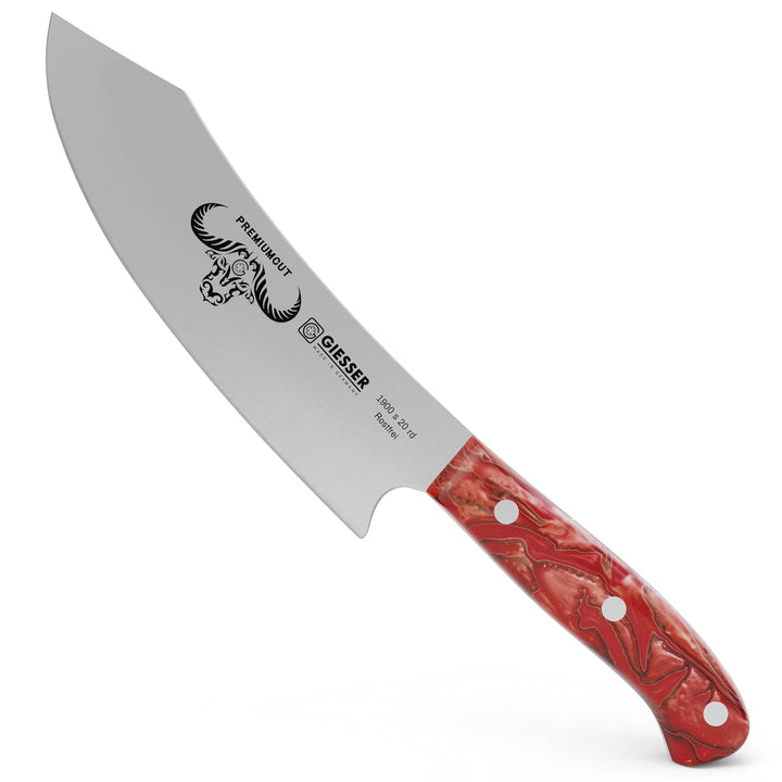 Giesser seit 1776 - Made in Germany - Kochmesser 20 cm Red Diamond, PremiumCut Chefs No 1, Küchenmes