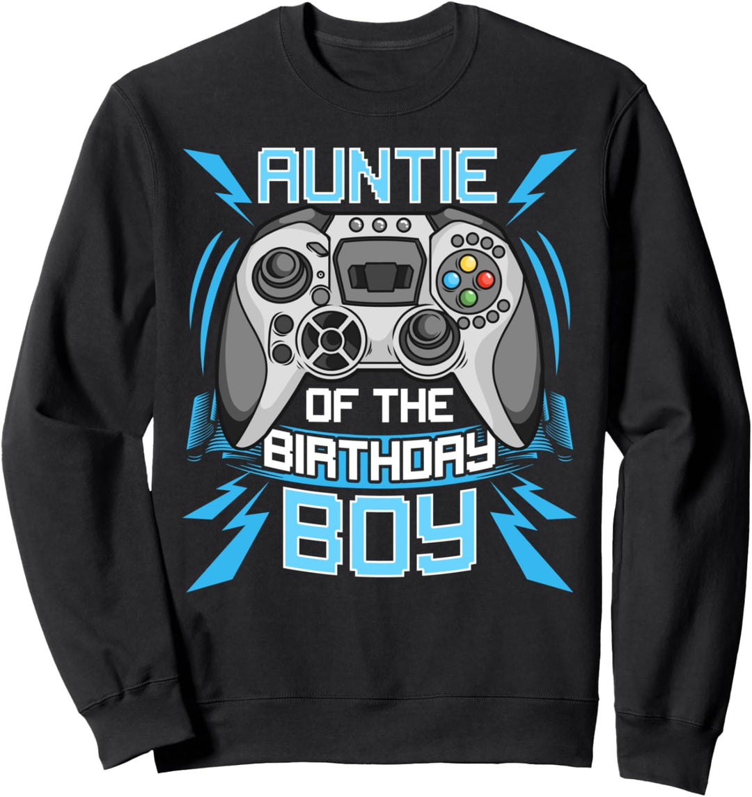 Tante des Geburtstagsjungen I Geburtstag Zocken Videospiel Sweatshirt