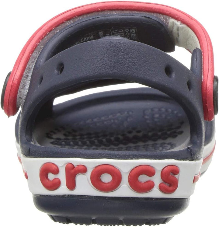 Baya Lined Fuzz-Strap Clog 19 EU Crocs Crocband Sandal Kids Unisex Kinder Sandalen, 19 EU Crocs Croc