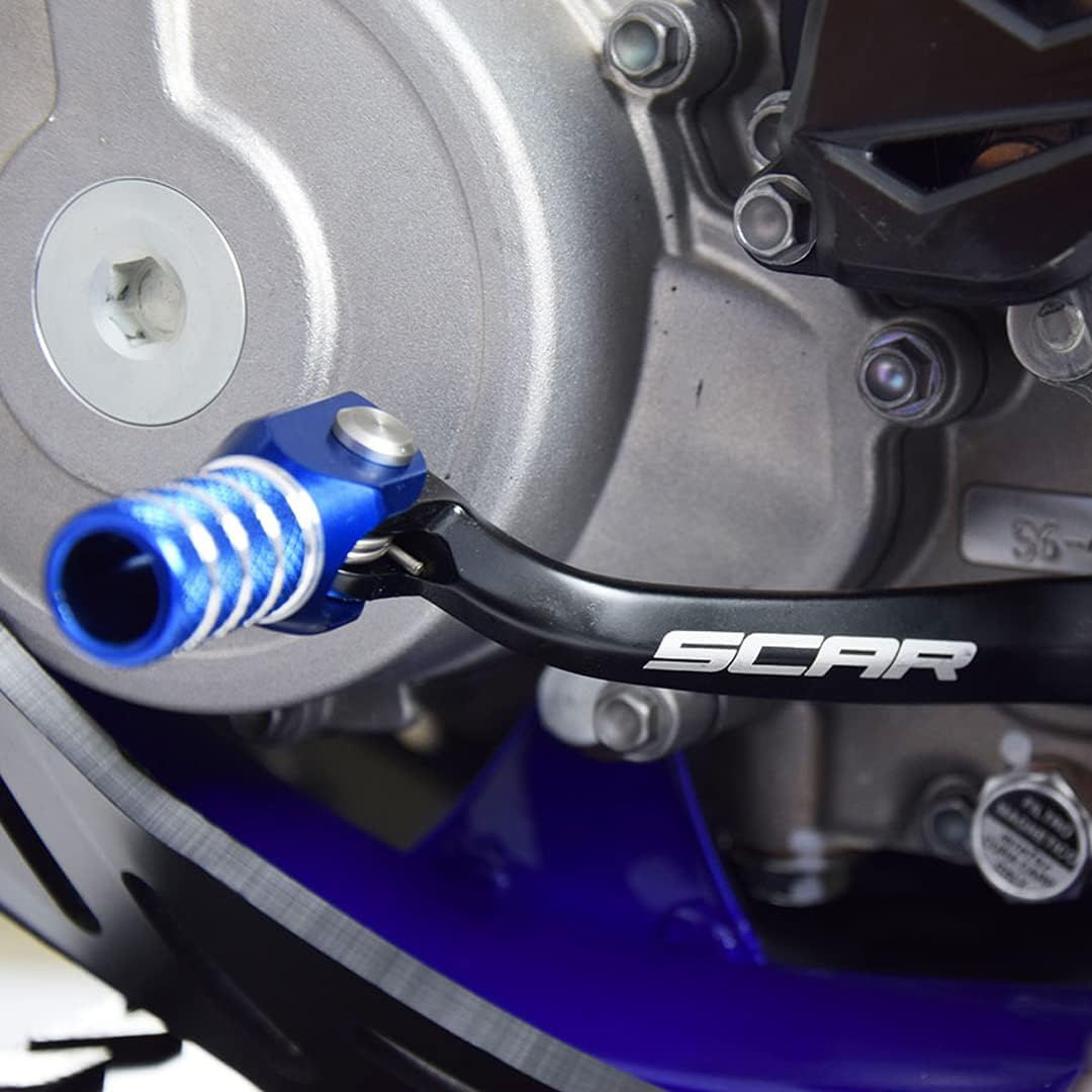 SCAR Schalthebel Ganghebel kompatibel mit SHERCO 250 300 450 SEFR SEF-R SEF 15-23 - Blau
