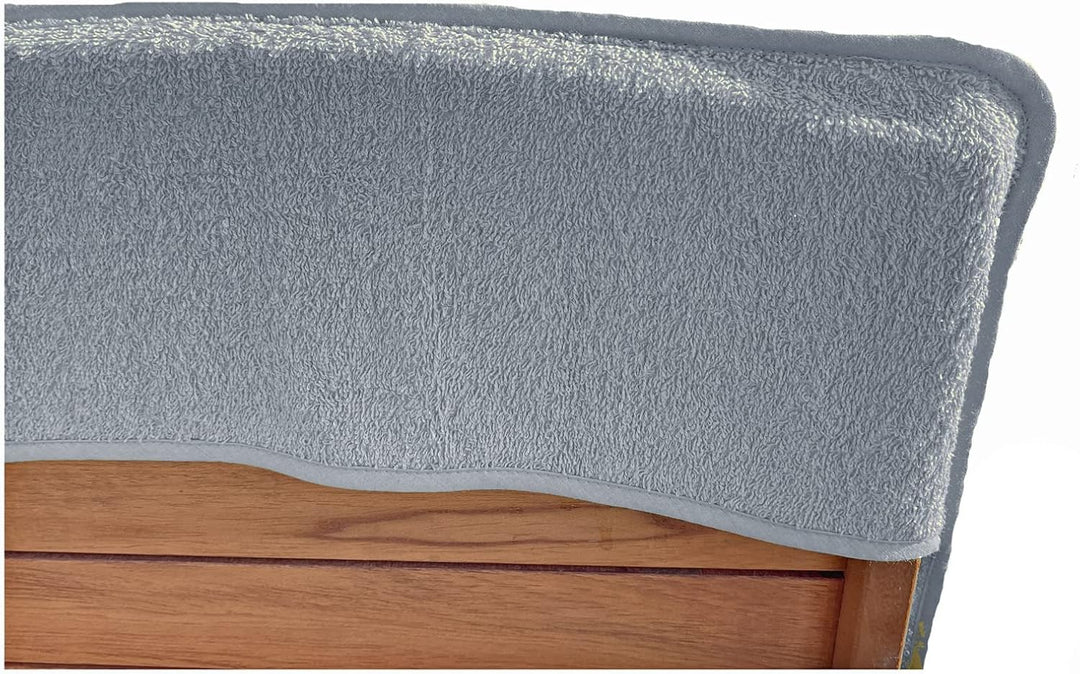 heimtexland ® Hochlehner Stuhlauflage Frottier Gartenstuhl Schonbezug Sauna Hygiene Handtuch Frottee