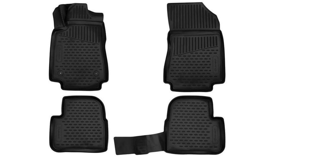 3D Gummimatten Element Passgenaue Fussmatten Citroen C3 (CIII) 2016- Schrägheck 4tlg CITROEN C3, 201
