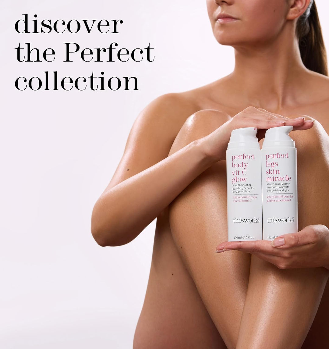 This Works Perfect Legs Skin Miracle, 150 ml — Multivitamin-angereichertes getöntes Serum für alle H