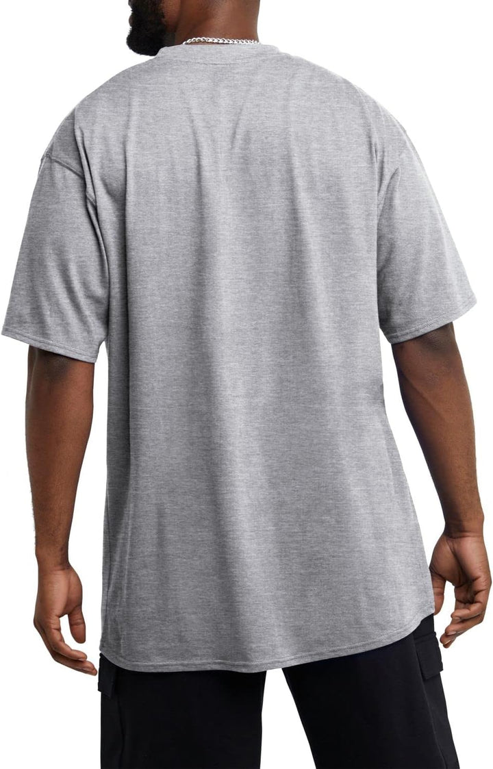 Champion Unisex Klassisches Jersey T-Shirt Hemd S Oxford-grau, S Oxford-grau