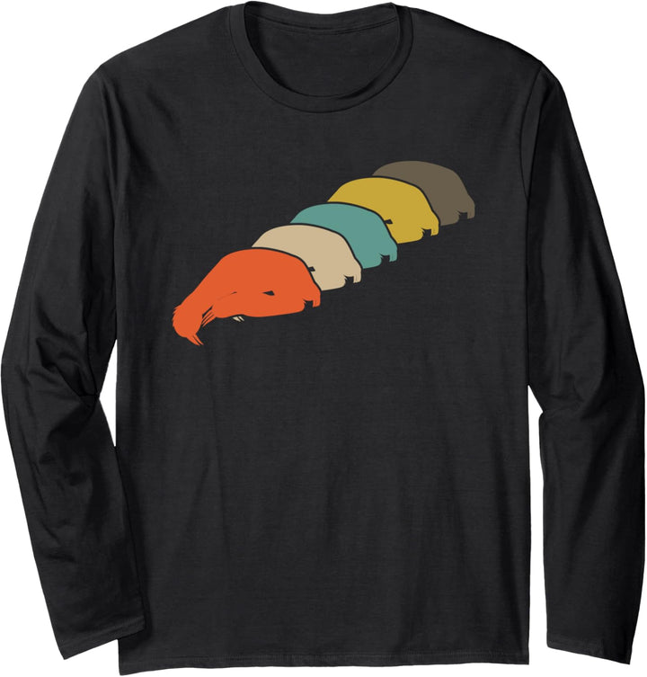Faultier Retro Faultiere Retro Langarmshirt